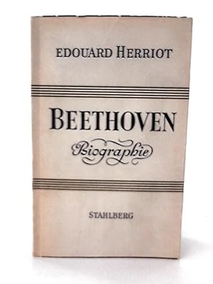 Imagen del vendedor de Beethoven, Biographie a la venta por World of Rare Books