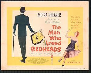 Imagen del vendedor de Man Who Loved Redheads 11'x14' Title Lobby Card #1 Moira Shearer John Justin a la venta por DTA Collectibles