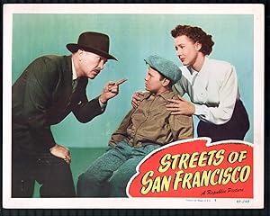 Imagen del vendedor de Streets Of San Francisco 11'x14' Lobby Card #8 Robert Armstrong Gary Gray Film Noir a la venta por DTA Collectibles