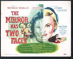 Seller image for Mirror has Two Faces 11'x14' Lobby Card #1 Michele Morgan Bourvil for sale by DTA Collectibles