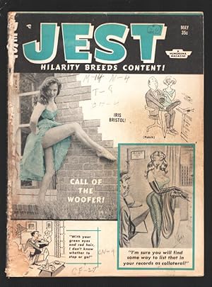 Seller image for Jest 5/1963-Timely-Published by Atlas-Marvel Comics-Spanking-Bill Ward art-Iris Bristol cover & photos-G for sale by DTA Collectibles