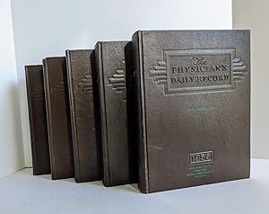 ARCHIVE of DR. HILDA BAILEY, FIRST WOMAN PEDIATRICIAN in SALISBURY, NC - 8 Volumes of Physician R...