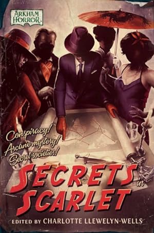 Bild des Verkufers fr Secrets in Scarlet : An Arkham Horror Anthology zum Verkauf von GreatBookPricesUK