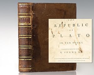 Image du vendeur pour The Republic of Plato In Ten Books. mis en vente par Raptis Rare Books