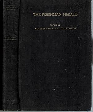 Image du vendeur pour The Freshman Herald : Class of Nineteen Hundred Thirty-Five : Princeton University mis en vente par Mike's Library LLC