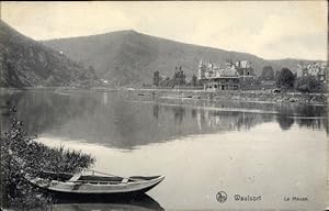 Ansichtskarte / Postkarte Waulsort Hastière Wallonien Namur, La Meuse