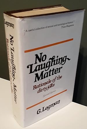 Seller image for No Laughing Matter Rationale of the dirty joke second series for sale by Rotary Charity Books