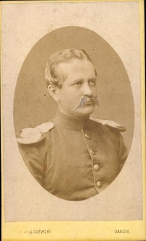 Bild des Verk�ufers f�r CDV 1874, Albrecht von Roon, F�silier Regiment Graf Roon Nr. 33 zum Verkauf von akpool GmbH