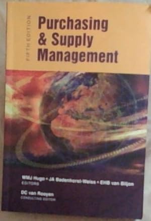 Image du vendeur pour Purchasing and Supply Management. 5th Edition mis en vente par Chapter 1