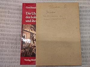 Seller image for Die Uhrenmacher des hohen Schwarzwaldes und ihre Werke. Band I for sale by Genossenschaft Poete-Nscht