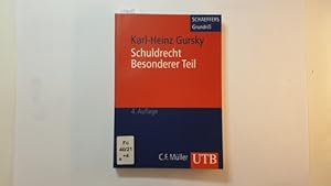 Bild des Verkufers fr Schuldrecht, besonderer Teil zum Verkauf von Gebrauchtbcherlogistik  H.J. Lauterbach