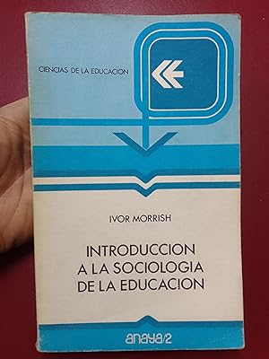 Seller image for Introduccin a la Sociologa de la Educacin (SUBRAYADO) for sale by Librera Eleutheria