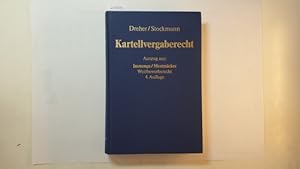 Seller image for Kartellvergaberecht / Auszug aus Immenga/Mestmcker, Wettbewerbsrecht, 4. Auflage for sale by Gebrauchtbcherlogistik  H.J. Lauterbach