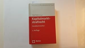 Immagine del venditore per Kapitalmarktstrafrecht: Handkommentar venduto da Gebrauchtbcherlogistik  H.J. Lauterbach