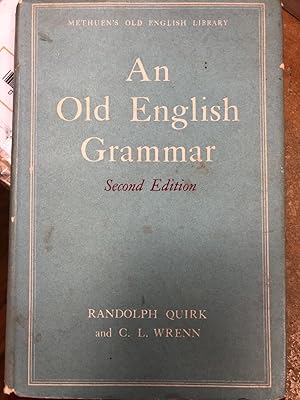 Immagine del venditore per An Old English Grammar; Second Edition venduto da Boobooks