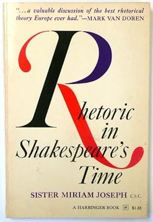 Bild des Verkufers fr Rhetoric in Shakespeare's Time: zum Verkauf von PsychoBabel & Skoob Books