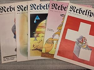 Seller image for Nebelspalter - die humoristisch-satirische Schweizer Zeitschrift. 118. Jahrgang. Nummern 45 bis 49 - November 1992. Fnf Hefte for sale by Genossenschaft Poete-Nscht