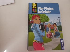 Bild des Verkufers fr Die drei !!! Vier Pfoten in Gefahr. Hardcover zum Verkauf von Deichkieker Bcherkiste