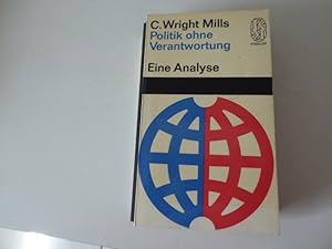 Bild des Verkufers fr Politik ohne Verantwortung. Eine Analyse. TB zum Verkauf von Deichkieker Bcherkiste