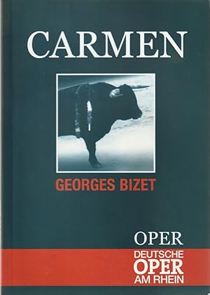 Seller image for Programmheft Georges Bizet CARMEN Premiere 25. Oktober 2002 Dsseldorf for sale by Programmhefte24 Schauspiel und Musiktheater der letzten 150 Jahre