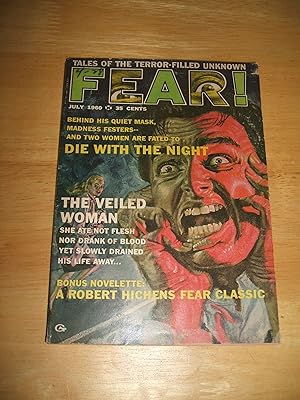 Image du vendeur pour Fear for July 1960 The Second Issue and last Issue mis en vente par biblioboy