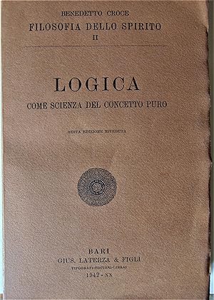 Logica come scienza del concetto puro