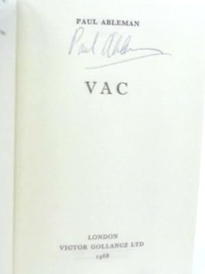 Seller image for Vac for sale by World of Rare Books