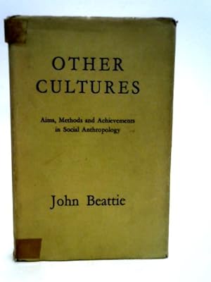 Bild des Verkufers fr Other Cultures by John Beattie zum Verkauf von World of Rare Books