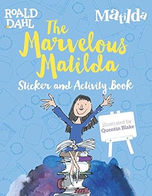 Seller image for The Marvelous Matilda Sticker and Activity Book by Dahl, Roald [Paperback ] for sale by booksXpress