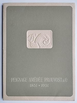 Imagen del vendedor de PEIGNAGE AMDE PROUVOST & Cie - 1851-1951 - ouvrage dit  l'occasion du centenaire du peignage Amde Prouvost a la venta por Liseronsblancs