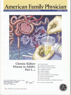 American Family Physician Vol 70 No. 5 September 1, 2004: Chronic Kidney Disease in Adults-Part I