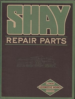 1919 Shay Locomotive Repair Parts Catalog