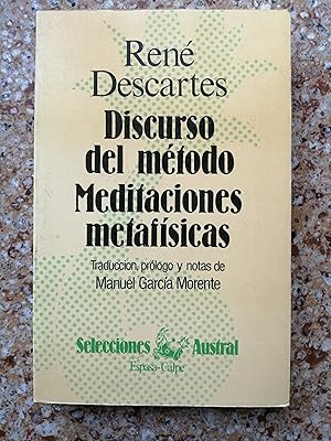 Seller image for Discurso del mtodo ; Meditaciones metafsicas for sale by Perolibros S.L.