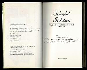 Seller image for Splendid Isolation: The Jekyll Island Millionaires' Club 1888-1942 for sale by Granada Bookstore,            IOBA