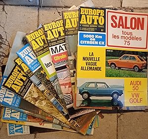 Europe Auto (nouvelle série) - divers numéros (80Eur le lot/10Eur pièce) 67, 68, 69, 72, 75, 78, ...