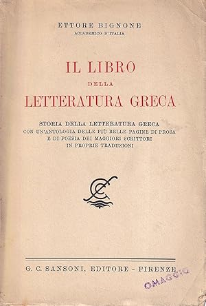 Il libro della letteratura greca
