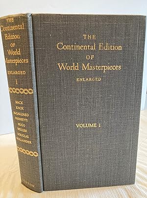 Seller image for The Continental Edition of World Masterpieces, Volume 1 for sale by Friends of the Hudson Public Library Ltd