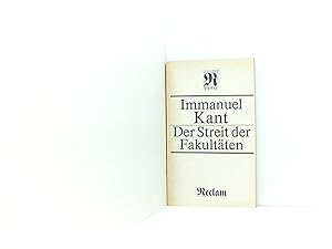 Imagen del vendedor de Der Streit der Fakultten a la venta por Book Broker