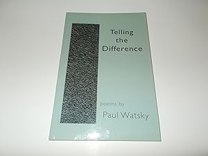 Immagine del venditore per Telling the Difference venduto da Paradise Found Books