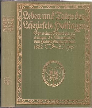 Leben und Taten des Lesezirkels Hottingen. Von seiner Geburt bis zu seinem 25. Lebensjahre, 1882-...