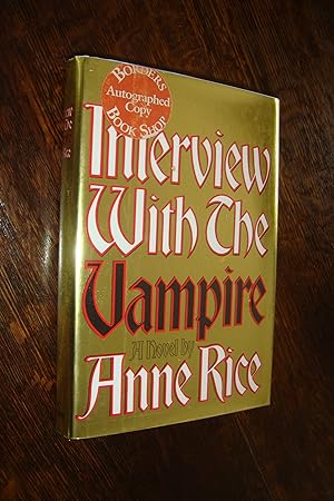 Seller image for Interview with the Vampire (signed) for sale by Medium Rare Books