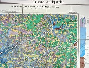 Bild des Verkufers fr Geologische Karte von Bayern 1:25.000. Blatt 6435, Pommersfelden. zum Verkauf von Taunus-Antiquariat Karl-Heinz Eisenbach