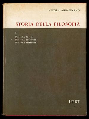 Bild des Verkufers fr Storia della filosofia vol. 1 zum Verkauf von Sergio Trippini