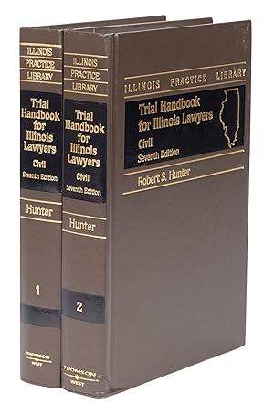 Bild des Verkufers fr Trial Handbook for Illinois Lawyers, Civil. 7th ed. 2 Vols. 1997 zum Verkauf von The Lawbook Exchange, Ltd., ABAA  ILAB