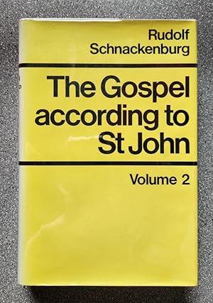Seller image for The Gospel According to St. John: Volume 2 for sale by Books on the Square