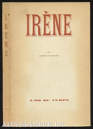 Image du vendeur pour IRENE mis en vente par Alta-Glamour Inc.