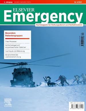 Seller image for Elsevier Emergency. Besondere Patientengruppen. 04/2021 Fachmagazin fr Rettungsdienst und Notfallmedizin for sale by Bunt Buchhandlung GmbH