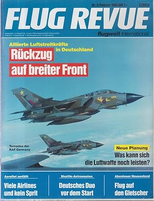 Flug Revue - Magazin Nr.02/1993 Rückzug auf breiter Front Flugwelt international