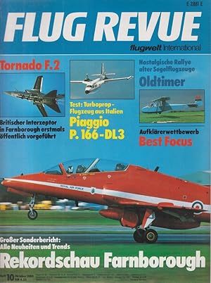 Flug Revue - Magazin Nr.10/1980 Rekordschau Farnborough Das internationale Luft- und Raumfahrt -