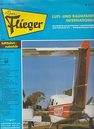 Der Flieger - Magazin Nr.12/1978 Vor 75 Jahren flogen die Gebrüder Wright Flug- und Raumfahrt Int...